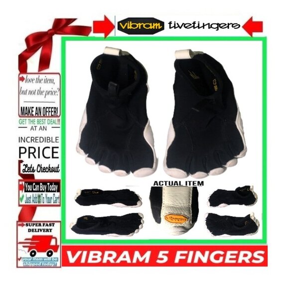 🛑VIBRAM Five Fingers ➕ SNEAKERS V-Neop SANDALS Hiking SHOES Outdoors💸BUY NOW‼️ - Picture 3 of 16